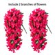 thumbnail image 4 of Flores artificiales de buganvilla para decoración exterior (2 unidades), 4 of 9