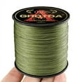 thumbnail image 1 of Ligne de Pêche X8 PE 1000M 500M 300M Tressée Multifilament 0.14-0.5mm Multicolore Tissage de Pêche Extrême Super Résistant Vert Armée 500M 0.16MM 22LB, 1 of 6