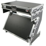 ProX XS-ZTABLEJR DJ Z-Table Jr Workstation Portable Booth Case W/Handle & Wheels