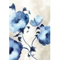 thumbnail image 2 of Watts, Eva 18x24 White Modern Wood Framed Museum Art Print Titled - Silky Floral I, 2 of 4