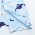 thumbnail image 6 of ATAIKU Infant Baby Boys Short Sleeve Romper 3M-3T Newborn Soft Cotton 2 Way Zipper Jumpsuit Toddler Summer Bodysuit - Dinosaur, 6 of 9
