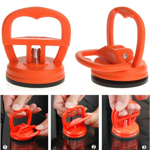 2inch Kit de Réparation de Carrosserie de Voiture Dent Puller Kit de Réparation de Ventouse de Voiture Orange