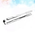 thumbnail image 2 of EeaseMX 3 pinzas de acero inoxidable para hielo con dientes gruesos para azúcar, ideales para servir comida en cafeterías, bares y hogares (grandes)., 2 of 7