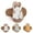 White, variant on Linfrsh Baby Girls Summer Sandals Bowknot Soft Sole Wedding Dress Flats First Walking Kids Shoes(White,9-18 Months)