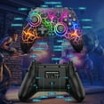 thumbnail image 3 of Wireless Pro Controller for Switch, Switch OLED, Switch Lite & Switch 2, RGB Rechargeable Gamepad with 6-Axis Gyro, 3 of 7