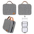 thumbnail image 2 of Toiletry bag travel pendant makeup bag waterproof makeup bag black, 2 of 5