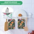 thumbnail image 4 of Yayeee Pot Holders Kitchen Heat Resistant with Pocket 7"x9.8" Cotton Oven Cooking Hot Pads, Orange Mushroom, 4 of 7