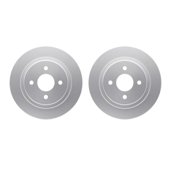 Dynamic Friction Company Rear Geospec Brake Rotors 4002-54021