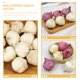 thumbnail image 3 of OHOIOLLA 12Pcs Beige Garlic Hanging Ornaments Artificial Vegetables for  Party, 3 of 8