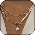 thumbnail image 1 of Colliers pour Femmes Collier de Perles pour Femmes Collier Charme Collier Ras du Cou Collier Perlé Bijoux de Mariage Bal Cadeaux Tendance pour Femmes, 1 of 6