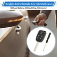 thumbnail image 2 of Unique Bargains Key Shell Case for Honda Odyssey 2011-2013 Keyless Entry Remote Key Fob Replacement Case 6 Button N5F-A04TAA, 2 of 7