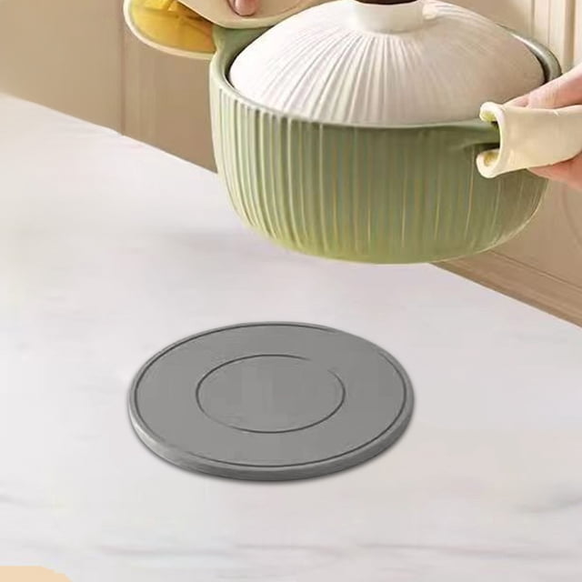 Fiudx Almohadilla Aislante de Silicona, Mantel Individual Resistente a Altas Temperaturas, Tapete Multiusos para Ollas y Cuencos, Uso Doméstico En La Cocina, Tamaño 16 X 16 Cm, Material de Pvc Durade