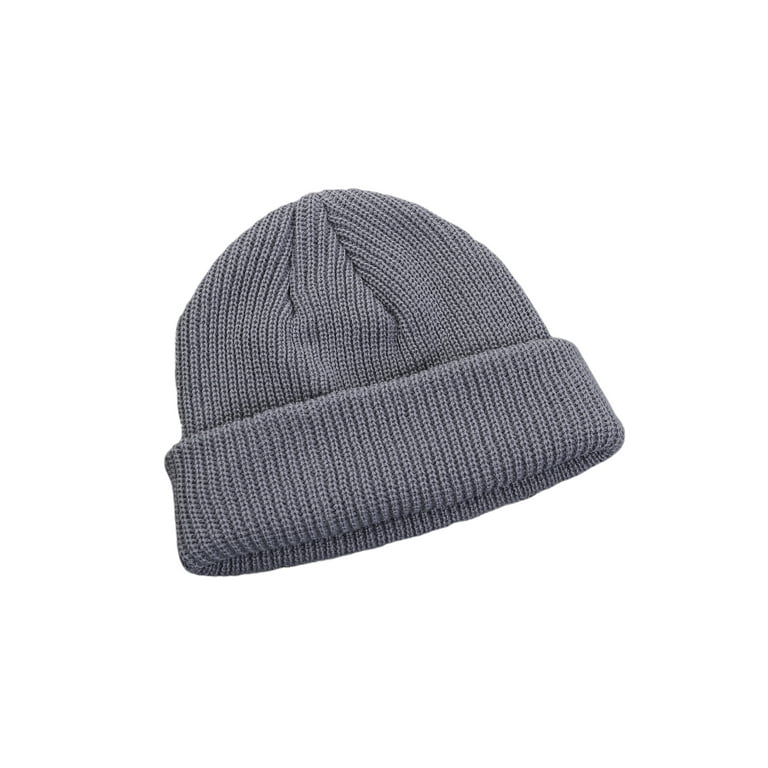 JBEELATE Outdoor Shaping Winter Wool Beanie Knit Hat for Men & Women Ribbed  Cuff Beanie Cap