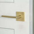 thumbnail image 4 of Viaggio Qadmltbrz_Sd_Lh Motivo Left Handed Solid Brass Non-Turning One-Sided Dummy Door, 4 of 7