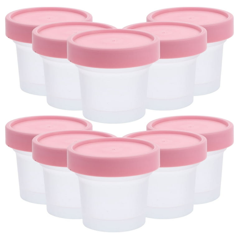  10pcs Ice Cream Bucket Plastic Ice Bucket Freezer 1