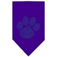 thumbnail image 6 of Pet and Dog Bandana Rhinestone, "Paw Blue", 6 of 10