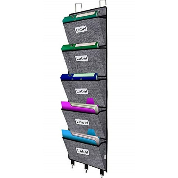 Over the door File Organizer, Hanging Wall Mounted Storage Holder