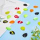 thumbnail image 5 of 28 señuelos de pesca de hierro de 7 colores, con cuchillas giratorias para atraer peces, con forma de lágrima, para trucha, cucharas metálicas., 5 of 6
