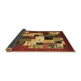 thumbnail image 2 of Ahgly Company Indoor Rectangle Abstract Brown Contemporary Area Rugs, 3' x 5', 2 of 4