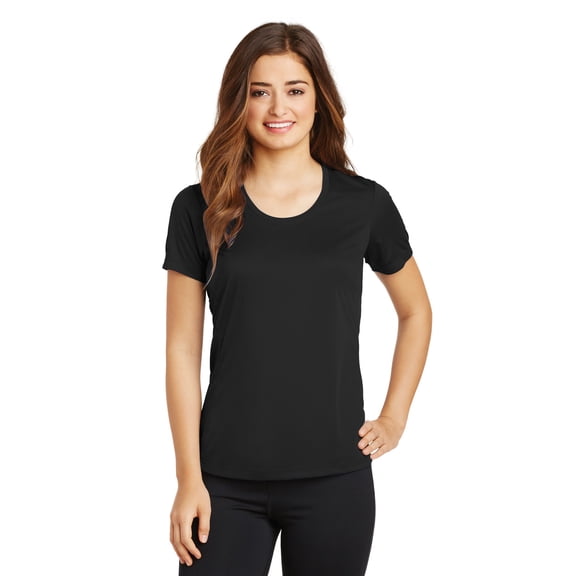 Sport-Tek Women's Elevate Scoop Neck fashion-shirts