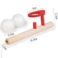 thumbnail image 1 of Entrenador de respiración para la capacidad pulmonar, juego de pelota de soplado, ejercicio con pelota suspendida, práctica sensorial de los músculos orales, niños practican el soplado, 1 of 6