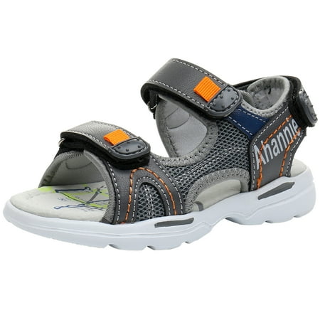 

Ahannie Boys Summer Outdoor Sandals Kids Open Toe Beach Sandal Shoes