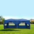 thumbnail image 1 of Canopy Tents, 10' x 20' Outdoor Canopy Party Tent with 6 Sidewalls, Wedding Canopy Tent with Carry Bag, Outdoor Party Gazebo Tent, L2212, 1 of 9