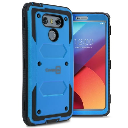 CoverON LG G6 Case, Tank Series Hard Protective Armor Phone Cover