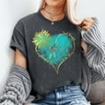 thumbnail image 3 of Unisex Whisper Words of Wisdom, Let Peace Signal Graphic T-Shirt, Sizes S-5XL, Tbun, 3 of 5