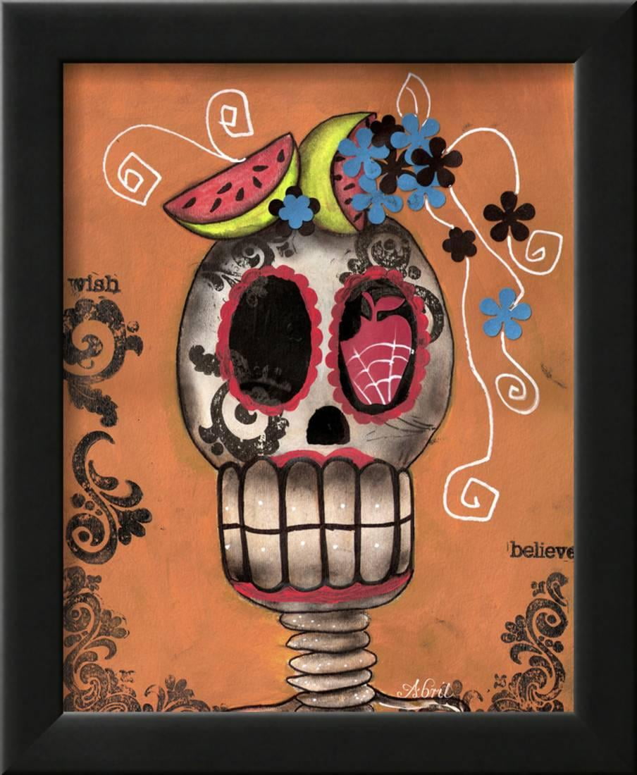 Day Of The Dead Watermelon Framed Print Wall Art By Abril Andrade Day Of The Dead Watermelon Framed Print Wall Art By Abril Andrade Com