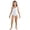 c-152White72, variant on MEZZALL Children Girls Ribbed One-Pieces Monokini Swimsuit For Big Kids Beach Swimwear Lovely Summer Flower Print Beachwear