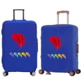 thumbnail image 1 of Suitcase Protective Cover Trolley Travel Suitcase Elastic Dustroof Cover Apply To 18-28 Inch Luggage Feather Series Pattern 8Feather018 S, 1 of 6