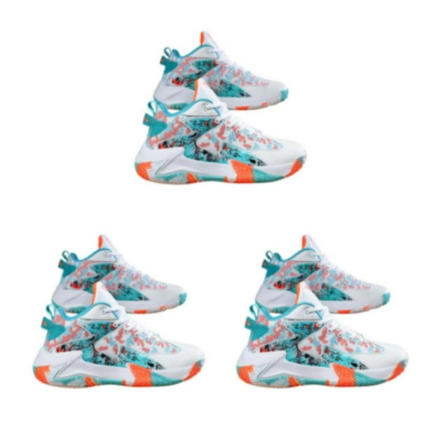 Qarigey Zapatillas de baloncesto para hombre, zapatillas transpirables para entrenamiento, antideslizantes, ligeras, resistentes al desgaste, Type1 NO1