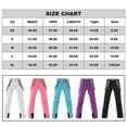 thumbnail image 3 of HOTIAN Women's Insulated Waterproof Snow Bib Pants Adjustable Suspenders, Blue, 3 of 6