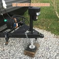 thumbnail image 4 of LOLIPPYY Silver Trailer Jack Foot Plate Hand Operated Drop Leg Stand for Rvs Campers and Trucks, 4 of 8