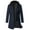 Dark Blue, variant on Men's Classic Coat Wool Blend Trench Coat Windproof Business Overcoat With Detachable Hood