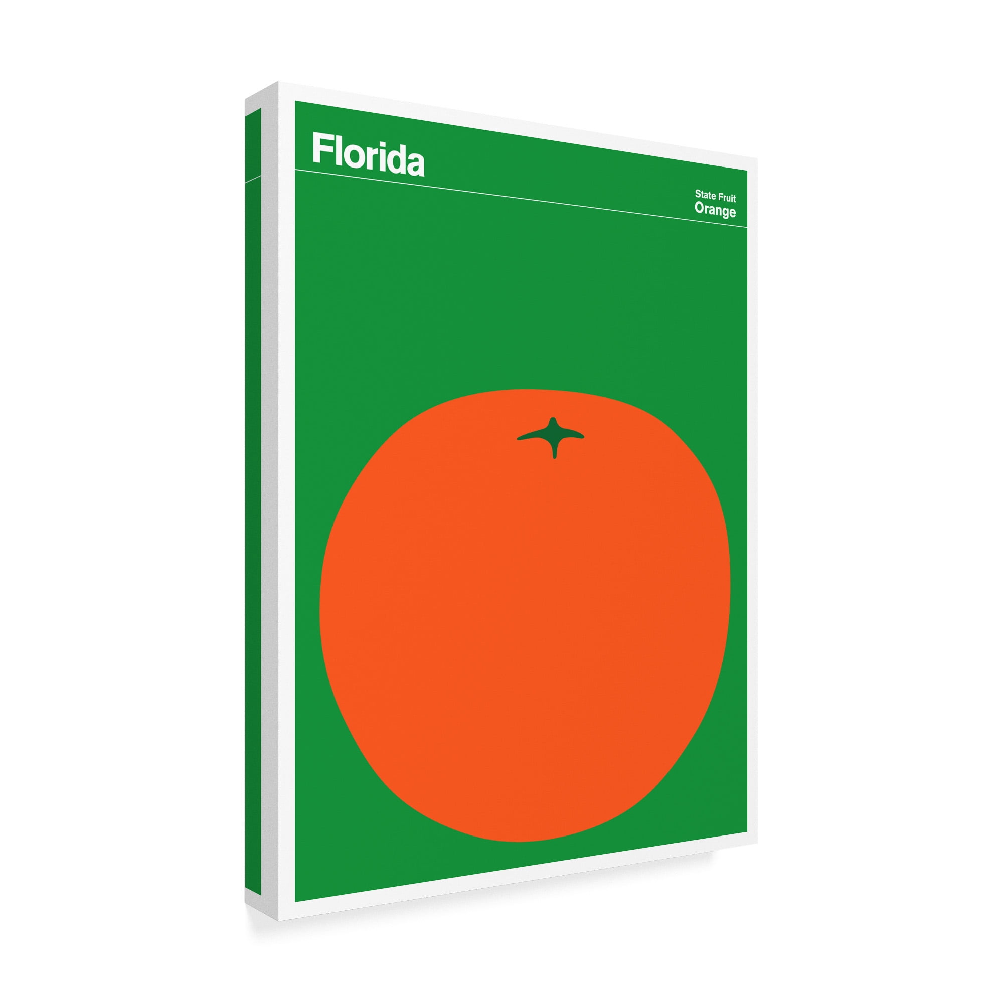 Trademark Fine Art 'Florida Orange' Canvas Art by Print Collection - Artist