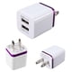 thumbnail image 2 of Methold Cargador de teléfono USB universal Puertos USB duales Adaptador de corriente de teléfono de viaje portátil 5V 2.1A Enchufe de EE. Cargadores de dispositivos electrónicos específicos, 2 of 5