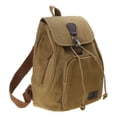 thumbnail image 3 of Vintage Inspired Canvas Backpack with Adjustable Straps School Bag Travel Daypack Perfect for Daily Use, 3 of 20