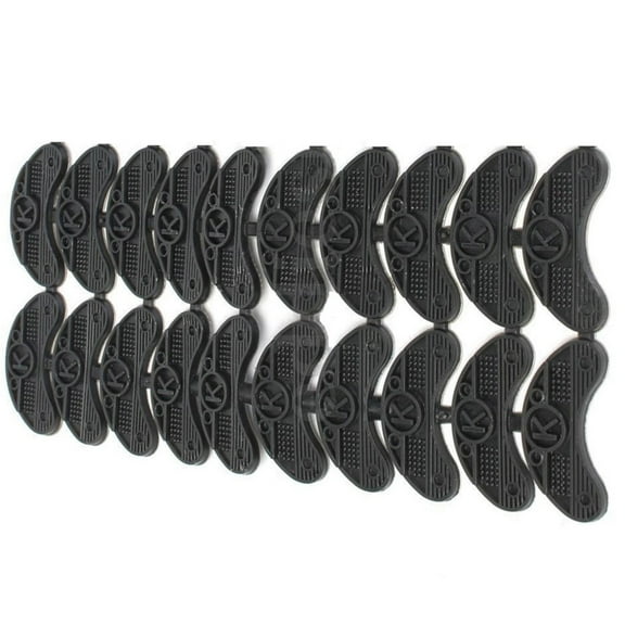 20X Shoe Repair, Rubber Sole Replacement Heel Savers Toe Plates Tap DIY Glue On Shoes