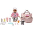 thumbnail image 2 of Dream Collection Juego de muñeca bebé de 16" con bolsa para pañales, 2 of 4