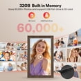 thumbnail image 5 of RCA 15.6" WiFi Digital Picture Frame Large Electronic Uhale Photo Video Frames with 32GB Memory 1920x1080P FHD IPS Touch Screen Auto Rotate Wall Mountable, Share from Phone to Cloud Frame Anywhere, 5 of 10