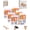 3 PCS, variant on Dog Newspaper Toy Crinkle Indestructible for Boredom Relief Interactive Chew Pet 3 Pack Bite Training Set Tear Washable Companion Tissue with Puppies Small Doggie Poodle
