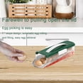 thumbnail image 4 of PRETXORVE Refrigerator Side Door Eggs Storage, Refrigerator Side Door Slide Dedicated Eggs Rack, Refrigerator Eggs Storage Container, Refrigerator Eggs Tray Container, 4 of 6