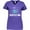 Purple, variant on Inktastic Seattle Washington Cute Whale Travel Women's V-Neck T-Shirt