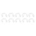 thumbnail image 1 of Almohadillas De Silicona Impermeables Para Anteojos, Almohadillas Transparentes Para La Nariz, Accesorios Para Gafas De Sol Delgadas Antiadhesivas Moyic AP007678-02, 1 of 6