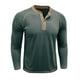 thumbnail image 5 of pstuiky Camisas casuales de manga larga para hombre, Cárdigan informal de color liso con botones para hombre, manga larga y cuello redondo Tops de hombre xl, 5 of 7