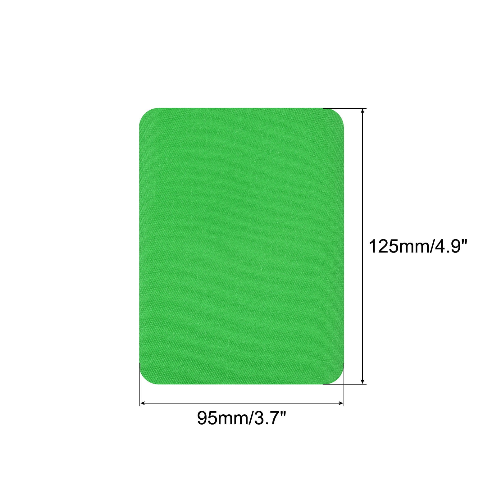 Unique Bargains Fabric Patch Iron-on Patches for Hole Repairing and Decoration Green