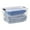 Clear, variant on IRIS 32 Qt. Plastic Storage Bin with Lid, Stackable Storage Containers, Tote