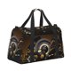 thumbnail image 2 of Fotbe Casino Cards Bolsa de Viaje con Estampado, Bolsa de Fin de Semana para Mujer con Compartimento para Zapatos, Bolsa de Gimnasio con Bolsillo Húmedo, 2 of 7